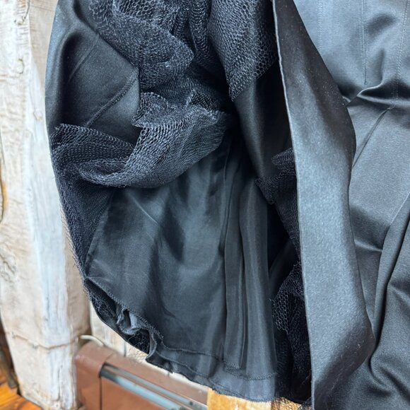 Heidi Weisel Satin Pleated Dress Size 4 - Picture 11 of 12